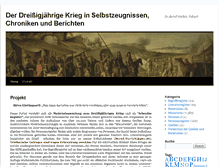 Tablet Screenshot of 30jaehrigerkrieg.de